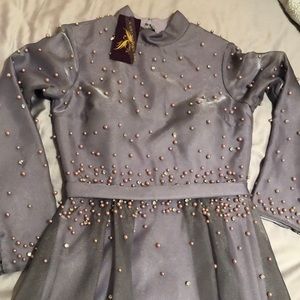 Modest evening dress